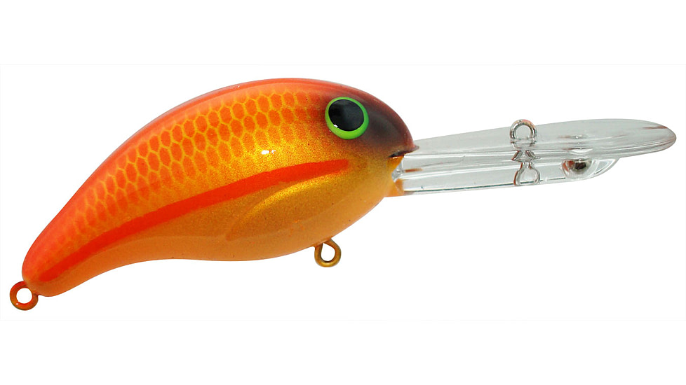 Bandit 300 Series Crankbait, 2 1/4in, 3/8oz, Orange Crush Crappie, BDT3D52