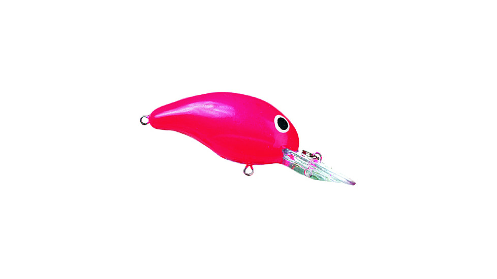 Bandit 300 Series Crankbait, 2in, 1/4oz, Awesome Pink, BDT3D09-SPEC