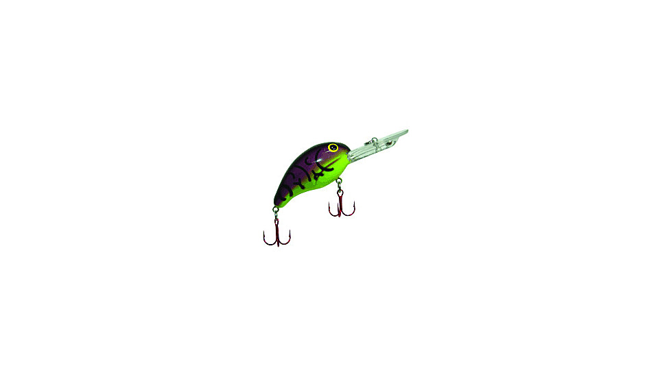 Bandit 300 Series Crankbait, 2in, 1/4oz, Popsicle (Crappie), BDT3D45