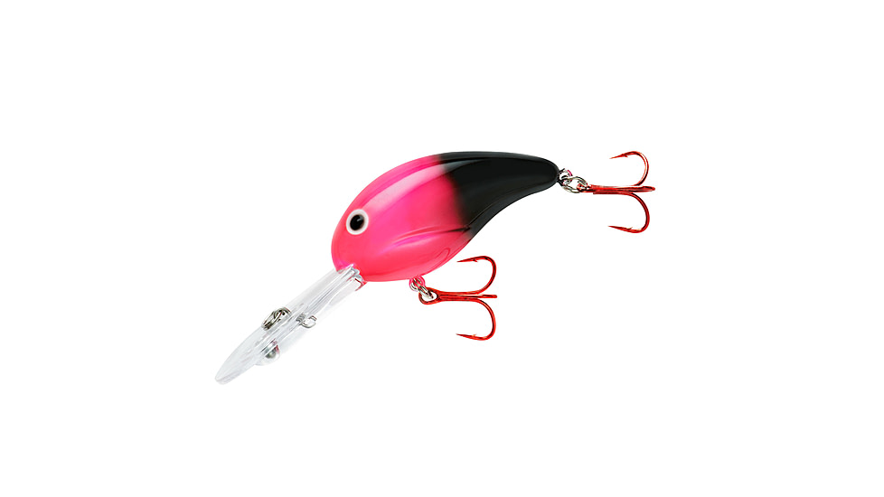 Bandit 300 Series Crankbait, 2in, 3/8oz, Plack, BDT3D55