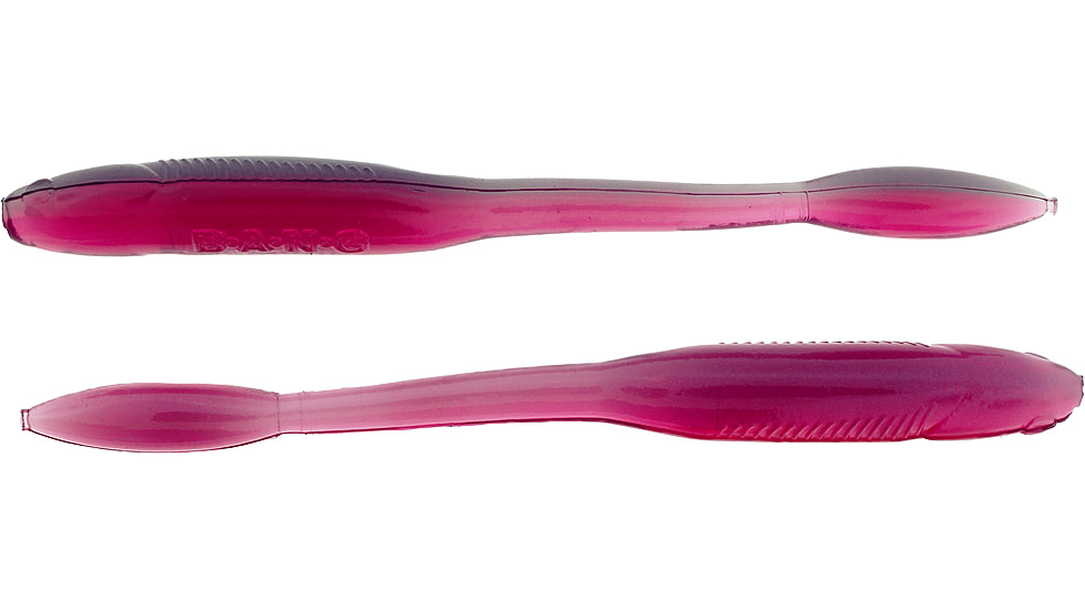 Bass Assassin BANG Lures Litl Tapper, 4.5in, 12 per Pack, Morning Dawn, 4.5, TO83442