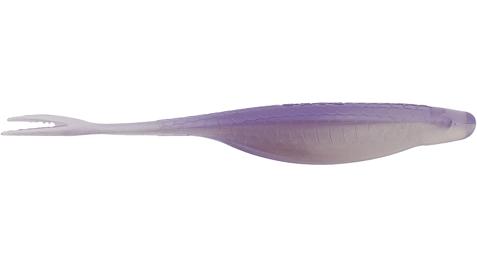 Bass Assassin BANG Lures Vapor Shad, 5in, 10 per Pack, Albino Shad, 5, VSA60330