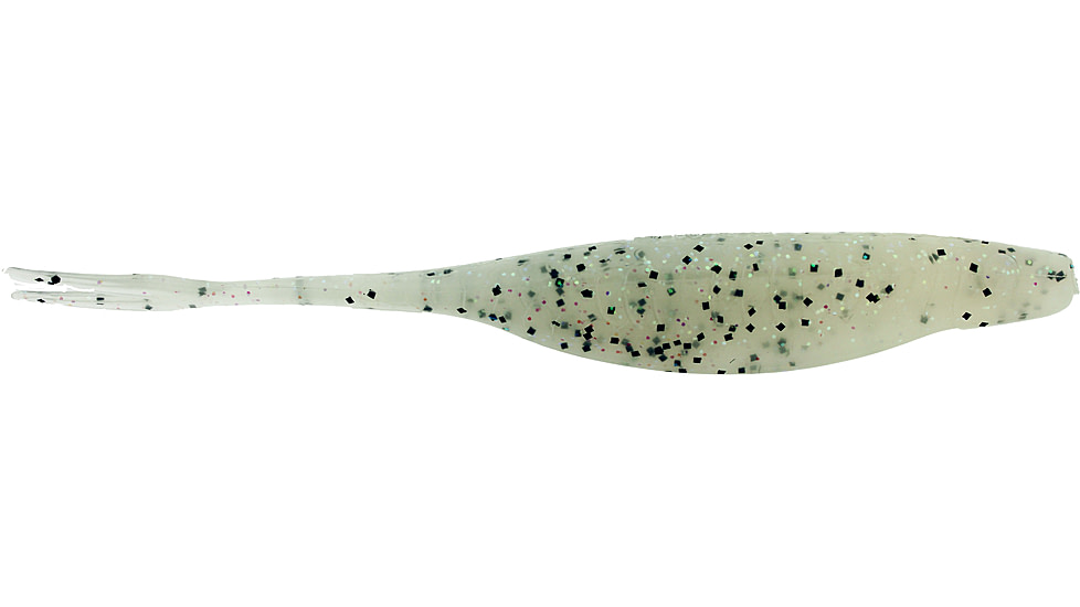 Bass Assassin BANG Lures Vapor Shad, 5in, 10 per Pack, Green Moon, 5, VSA60435