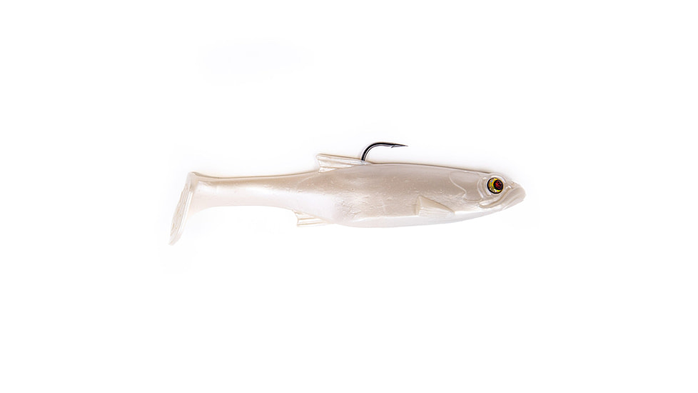 Bass Mafia Daingerous Swimbait Loaded, Shallow, Albino, 7, BMDLS-7SH-ABO