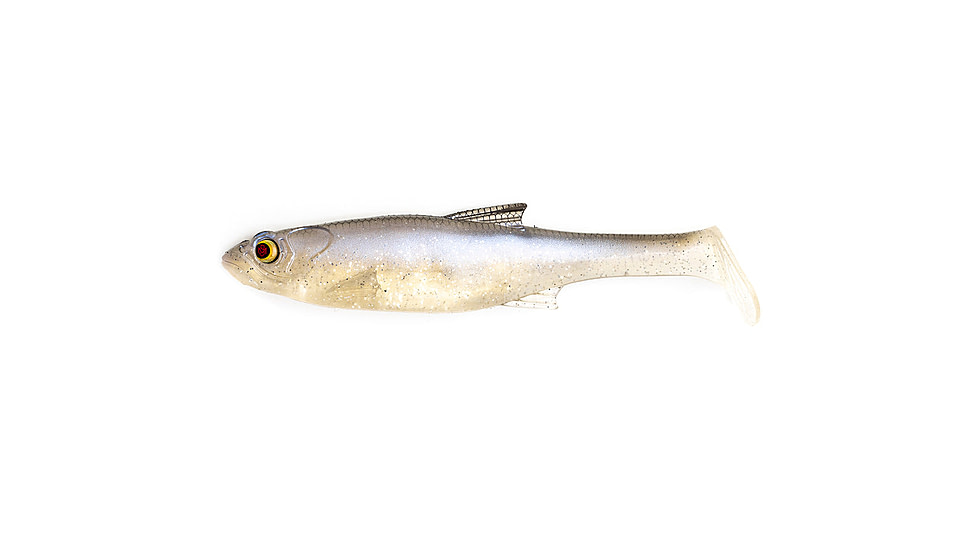 Bass Mafia Daingerous Swimbait, Blackback Shad, 6in, BMD-6-BBS