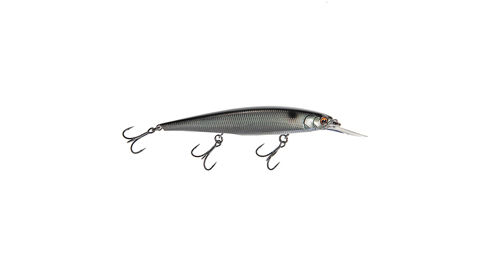 Bass Mafia Shot Caller Shallow Hard Bait, 1/2oz, Ghost Minnow, 112mm, BMSC-112S-GHM