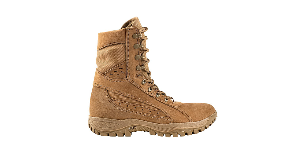 Belleville 8in Flyweight Hot Weather Flight/Combat Boots - Mens, Coyote, 8.5 US/Wide, FX2 085W