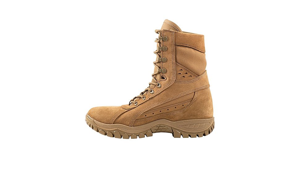 Belleville 8in Flyweight Hot Weather Flight/Combat Boots - Mens, Coyote, 8.5 US/Wide, FX2 085W