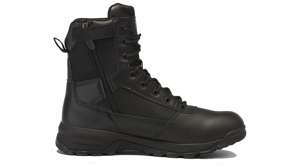 Belleville 8in Spear Point Hot Weather Lightweight Side-Zip Tactical Boots - Mens, Black, 3 US/Regular, BV918Z 030R