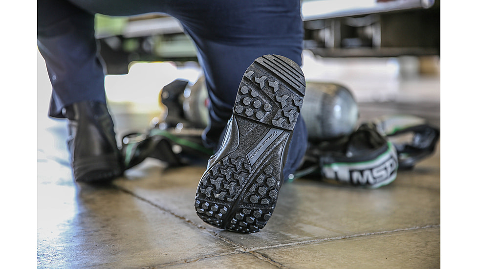 Belleville 8in Waterproof Side Zip Comp Toe Boot - Mens, Black, 3.5, Wide, TR998ZWPCT 035W