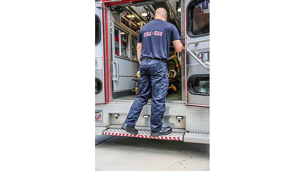 Belleville 8in Waterproof Side Zip Comp Toe Boot - Mens, Black, 3.5, Wide, TR998ZWPCT 035W