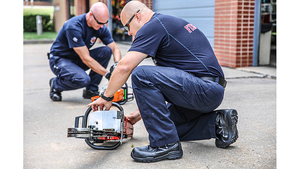 Belleville 8in Waterproof Side Zip Comp Toe Boot - Mens, Black, 3.5, Wide, TR998ZWPCT 035W