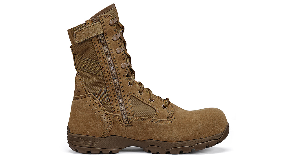 Belleville Flyweight Hot Weather Side-Zip Composite Toe Boot - Mens, Coyote, 9, Wide, TR596ZCT 090W