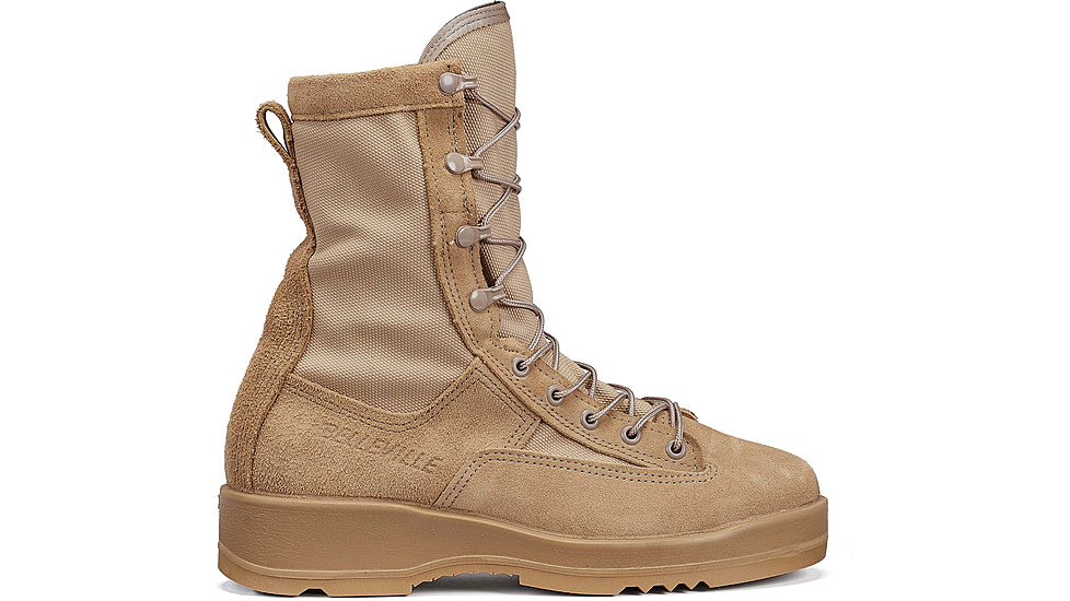 Belleville Hot Weather Steel Toe Flight Boot - Mens, Desert Tan, 4.5, Regular, 330DESST 045R
