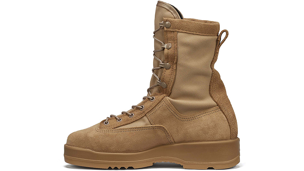 Belleville Hot Weather Steel Toe Flight Boot - Mens, Desert Tan, 4.5, Regular, 330DESST 045R