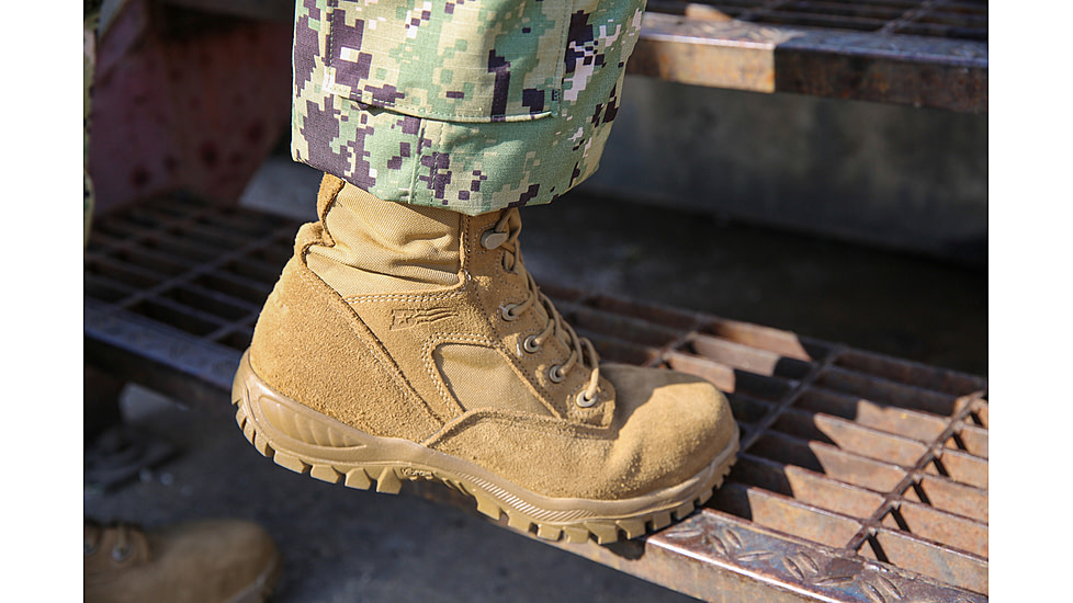 Belleville Hot Weather Tactical Steel Toe Boots - Mens, Coyote, 12, Regular, C312ST 120R