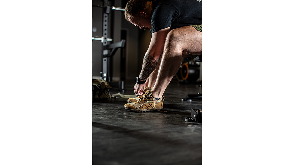 Belleville Low-Cut Mini-Mil Barefoot Activity Shoes - Mens, Coyote Multicam Arid, 7.5 US/Wide, MM004 075W