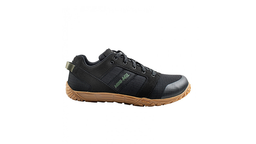 Belleville Low-Cut Mini-Mil Barefoot Activity Shoes w/Gum Outsole - Mens, Black, 10.5 US/Regular, MM002 105R