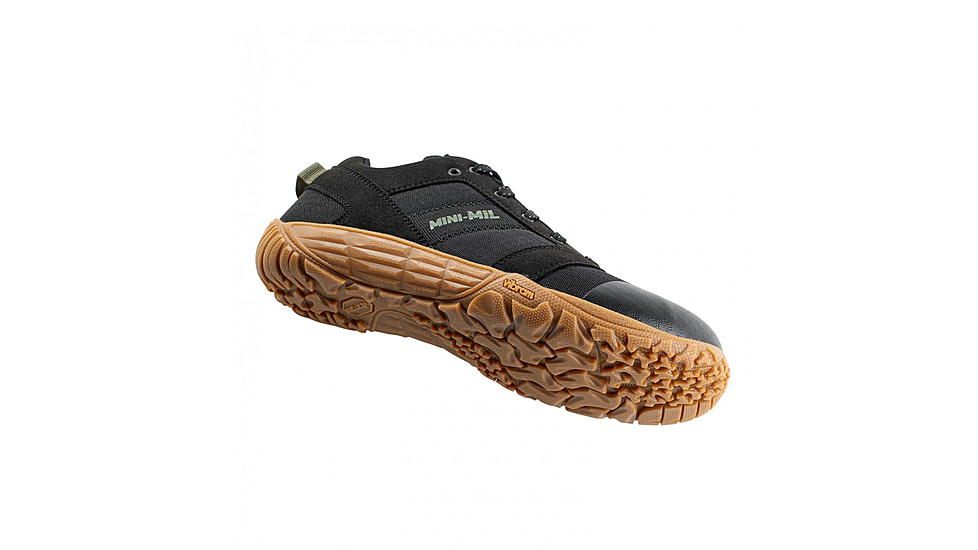 Belleville Low-Cut Mini-Mil Barefoot Activity Shoes w/Gum Outsole - Mens, Black, 10.5 US/Regular, MM002 105R