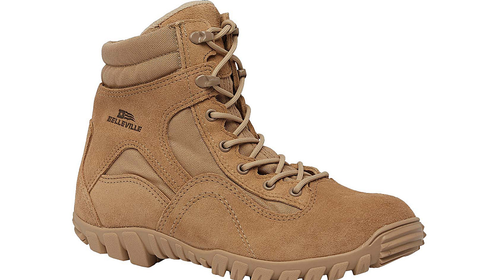 Belleville SABRE 763 6in Waterproof Hybrid Assault Boot - Mens, Tan, 8, Wide, 763 080W