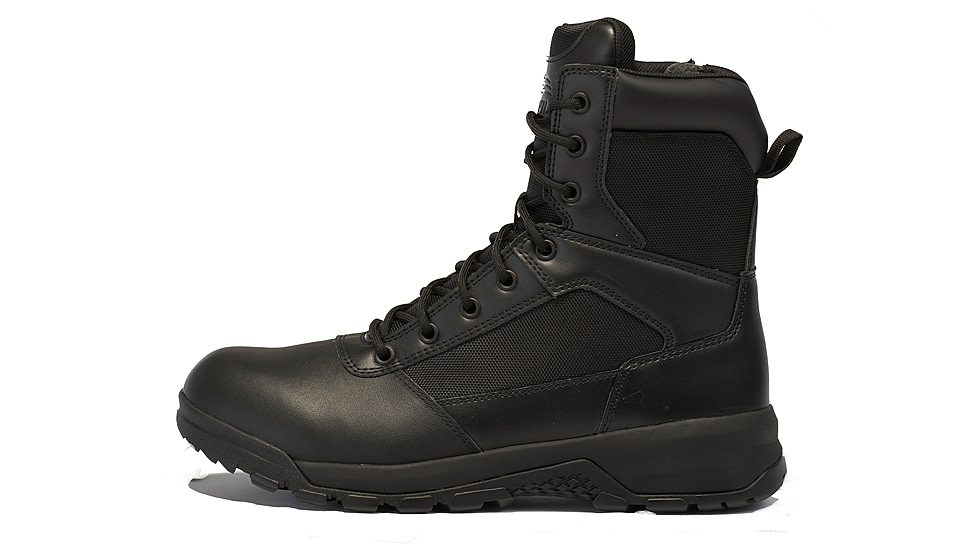 Belleville Spear Point BV918Z 8in Lightweight Side-Zip Tactical Boot - Mens, Black, 14, Wide, BV918Z 140W