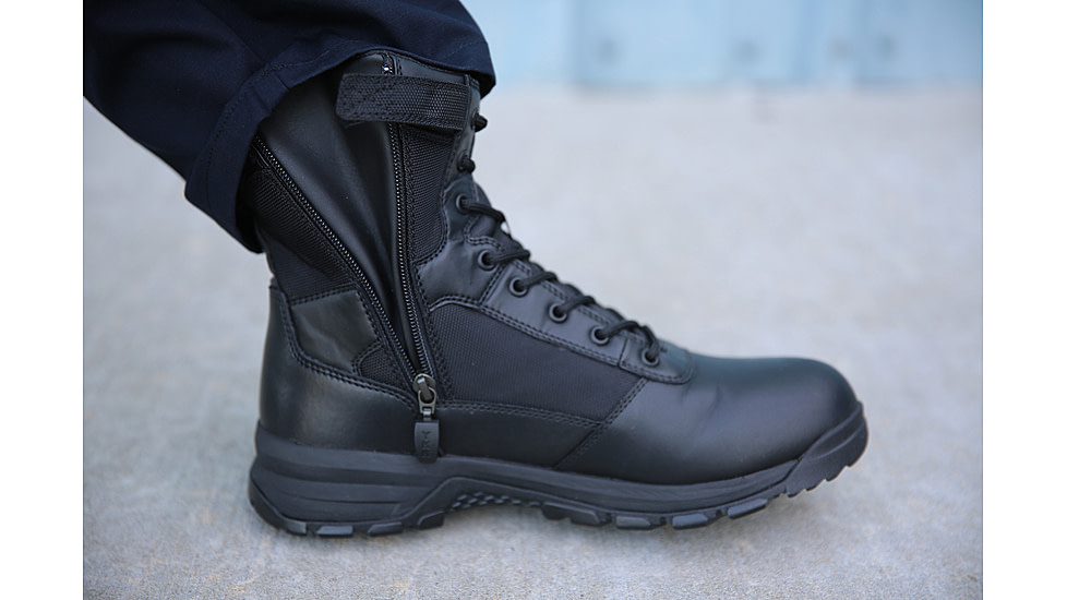 Belleville Spear Point BV918ZWP 8in Lightweight Side-Zip Waterproof Tactical Boot - Mens, Black, 13, Regular, BV918ZWP 130R