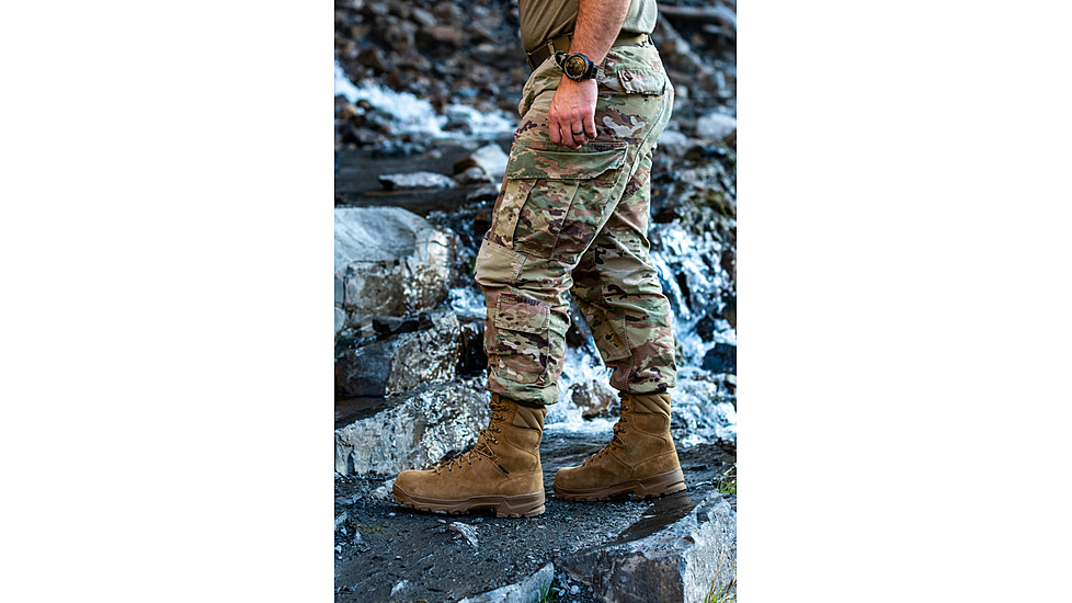 Belleville Squall BV555INSCT 400g Insulated Composite Toe Tactical Boot - Mens, Coyote, 8, Wide, BV555INSCT 080W