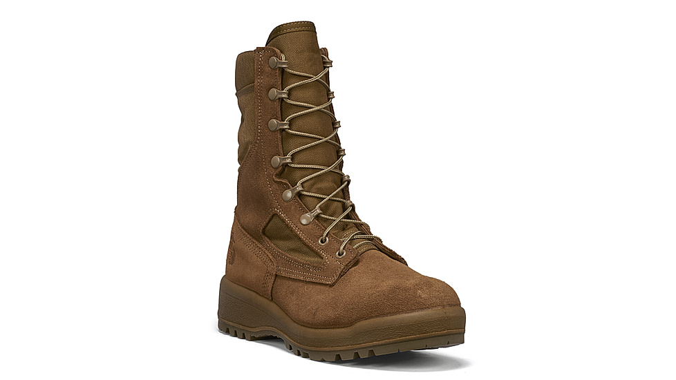 Belleville USMC Waterproof Combat Boot - Mens, Coyote, 11.5, Wide, 500 115W