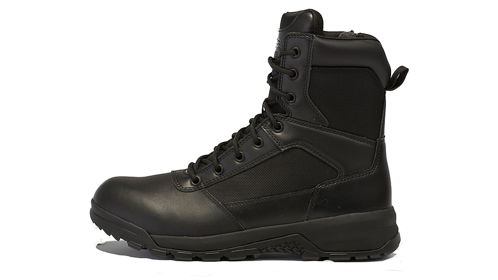 Belleville Waterproof Composite Toe Side-Zip Tactical Boot - Mens, Black, 8, Wide, BV918ZWPCT 080W