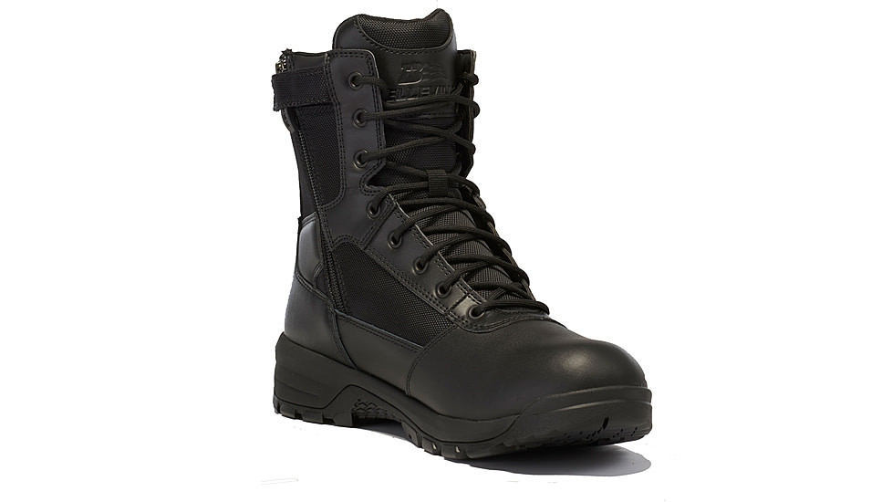Belleville Waterproof Composite Toe Side-Zip Tactical Boot - Mens, Black, 8, Wide, BV918ZWPCT 080W