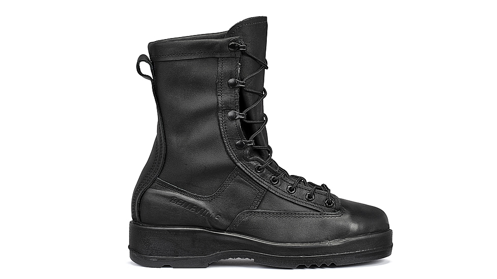 Belleville Waterproof Steel Toe Flight &amp; Flight Deck Boot - Mens, Black, 11.5, Regular, 800ST 115R