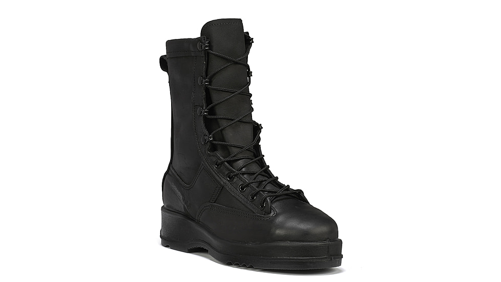 Belleville Waterproof Steel Toe Flight &amp; Flight Deck Boot - Mens, Black, 11.5, Regular, 800ST 115R