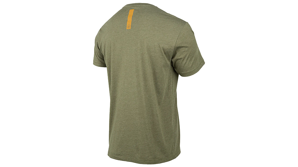Beretta Hardlines T-Shirt - Mens, Short Sleeve, Heather Mil Green, Small, TS219T189007AUS