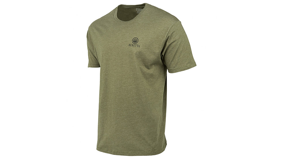 Beretta HorizonT-Shirt - Men's, Short Sleeve, Heather Mil Green, 3XL, TS224T189007AUXXXL