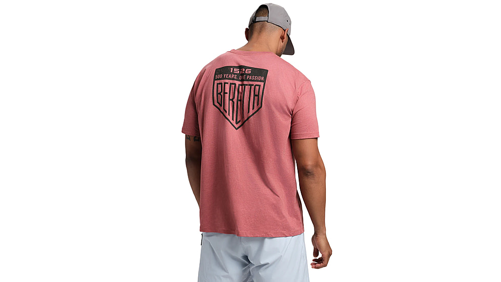 Beretta Legacy T-Shirt - Mens, Short Sleeve, Brick, 2XL, TS218T18900315XXL