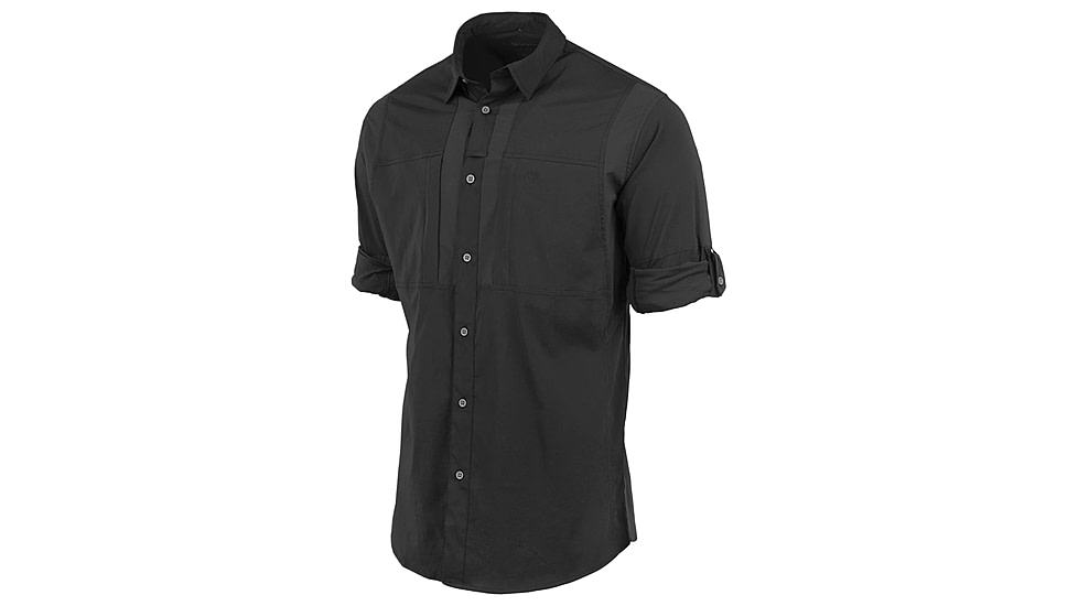 Beretta TKAD Flex Shirt - Mens, Long Sleeve, Black, Extra Large, LU931T23340999XL