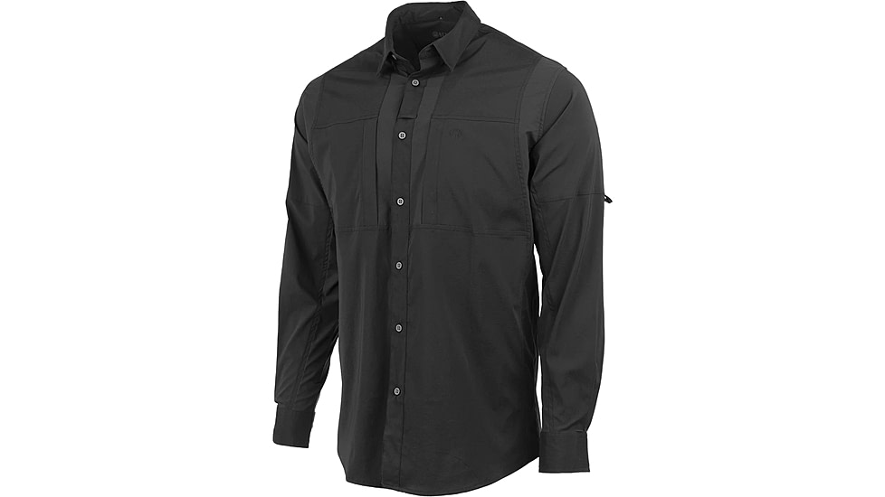 Beretta TKAD Flex Shirt - Mens, Long Sleeve, Black, Extra Large, LU931T23340999XL