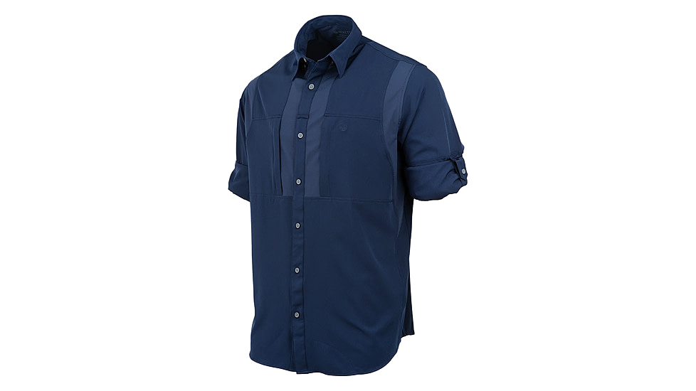 Beretta TKAD Flex Shirt - Mens, Long Sleeve, Blue Total Eclipse, 2XL, LU931T23340504XXL