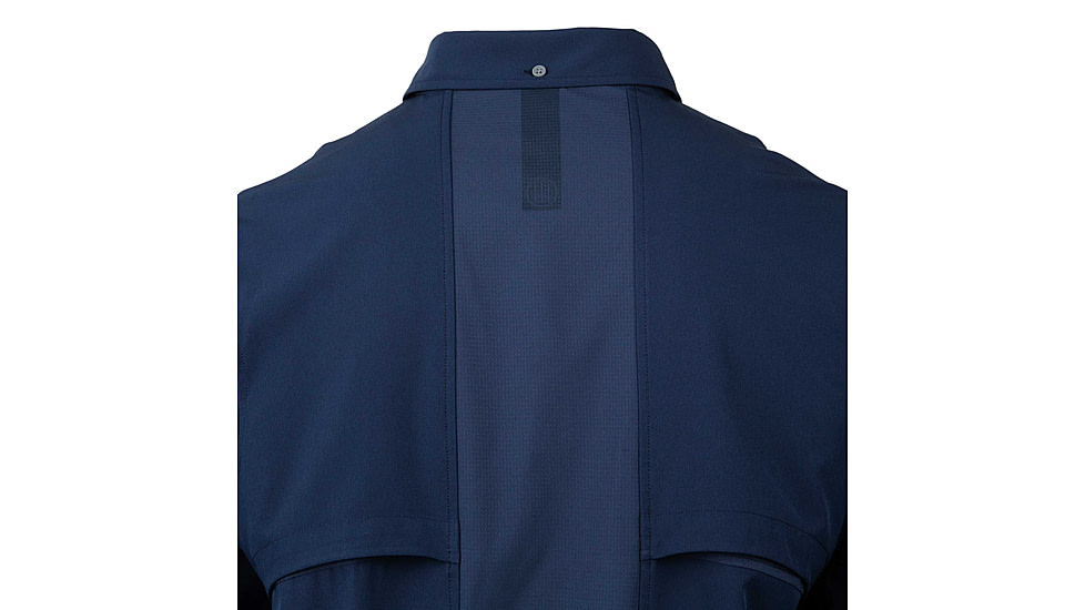 Beretta TKAD Flex Shirt - Mens, Long Sleeve, Blue Total Eclipse, 2XL, LU931T23340504XXL