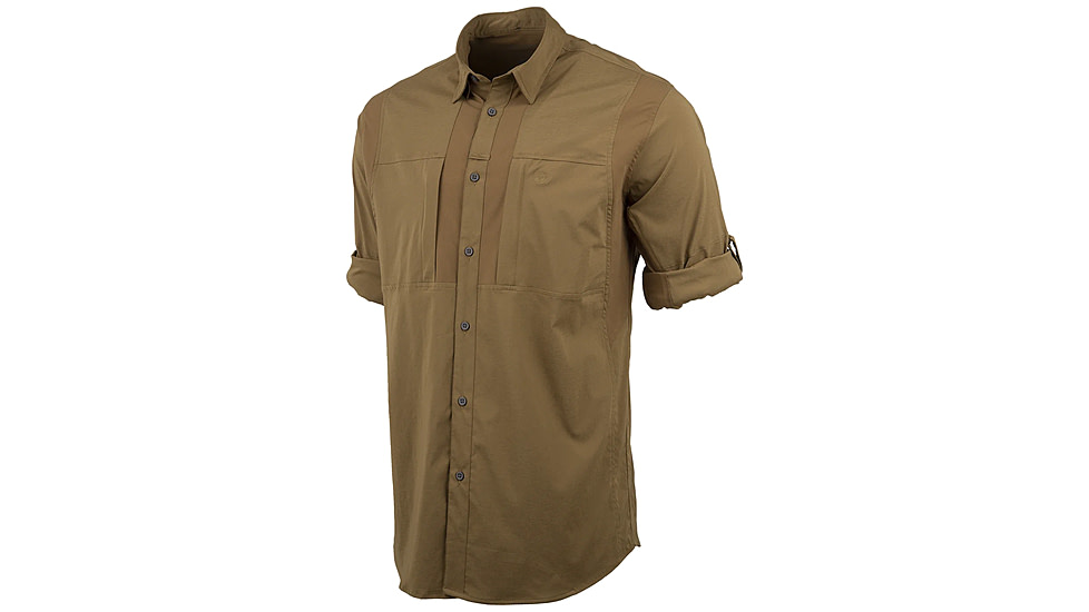 Beretta TKAD Flex Shirt - Mens, Long Sleeve, Flat Dark Earth, 2XL, LU931T2334086YXXL