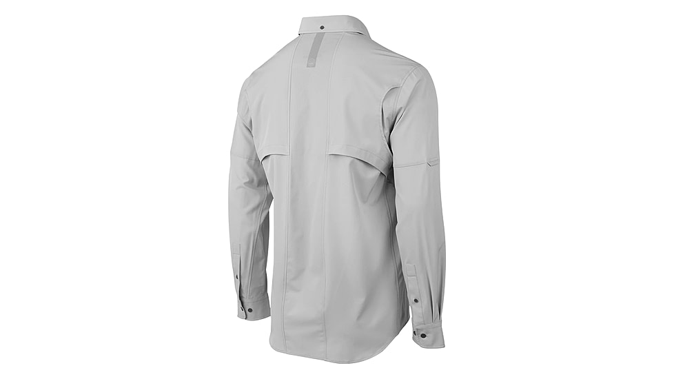 Beretta TKAD Flex Shirt - Mens, Long Sleeve, Light Grey, Extra Large, LU931T23340966XL