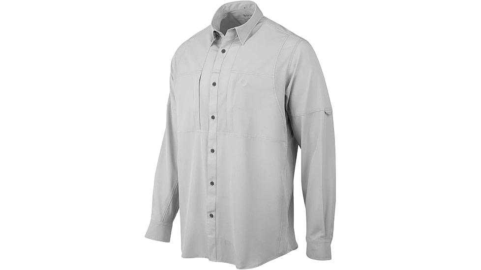 Beretta TKAD Flex Shirt - Mens, Long Sleeve, Light Grey, Extra Large, LU931T23340966XL