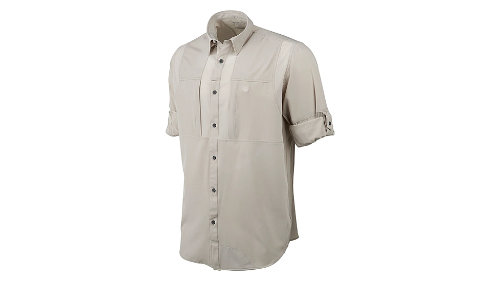 Beretta TKAD Flex Shirt - Mens, Long Sleeve, Sand, 2XL, LU931T23340008XXL