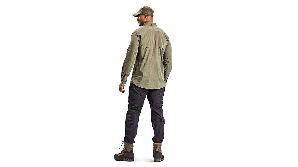 Beretta TKAD Flex Shirt - Mens, Long Sleeve, Stone, 2XL, LU931T23340707XXL