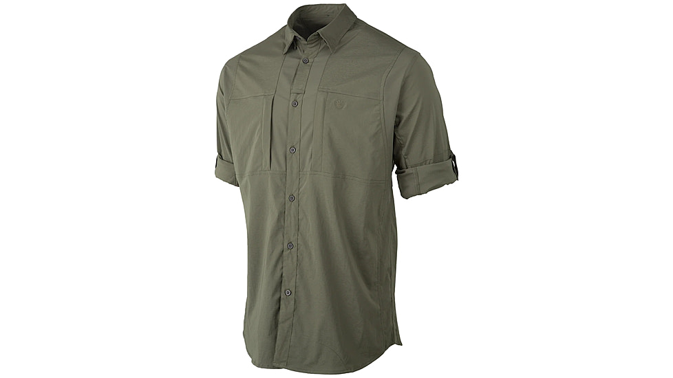 Beretta TKAD Flex Shirt - Mens, Long Sleeve, Stone, 2XL, LU931T23340707XXL