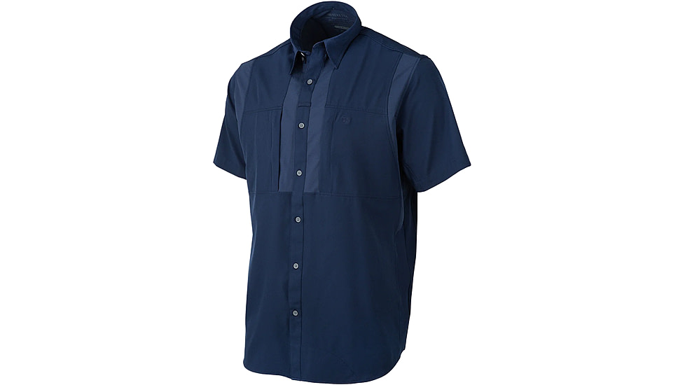 Beretta TKAD Flex Shirt - Men's, Short Sleeve, Blue Total Eclipse, 3XL, LU951T23340504XXXL