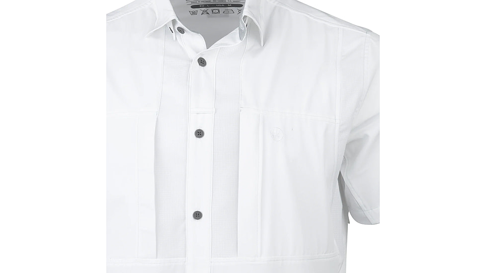Beretta TKAD Flex Shirt - Men's, Short Sleeve, Pure White, 3XL, LU951T233401C9XXXL