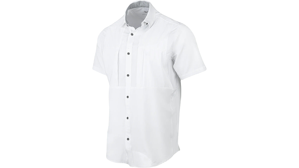 Beretta TKAD Flex Shirt - Mens, Short Sleeve, Pure White, 3XL, LU951T233401C9XXXL