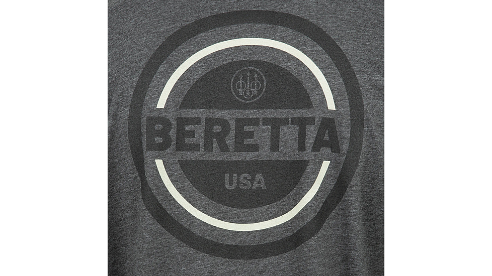 Beretta USA 2.0 T-Shirt - Mens, Long Sleeve, Charcoal, 3XL, TS230T18900093XXXL
