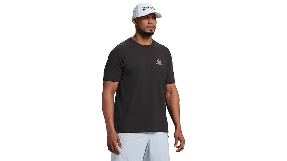 Beretta USA 2.0 T-Shirt - Mens, Short Sleeve, Black, Large, TS226T18900999L